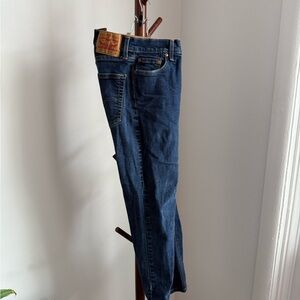 Levi's Dark Blue Straight Leg Jeans
